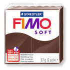 Pâte Fimo Soft, 57 g - Coloris chocolat